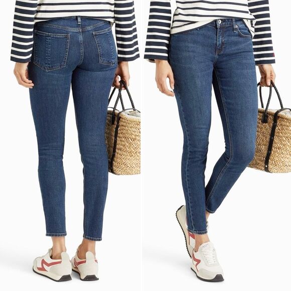 Rag & Bone Cate Mid Rise Skinny Jeans Women’s Size 27 | 4 Joshua Mid Indigo Wash - Picture 1 of 14